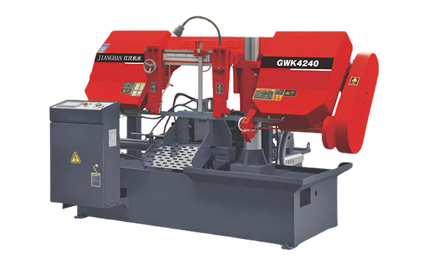 湘阴GWK4240数控双柱卧式带锯床