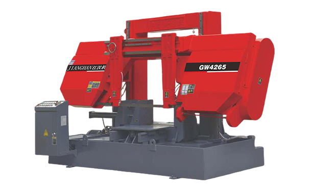 湘阴GW4265双柱龙门卧式带锯床