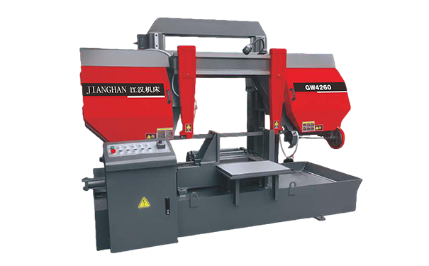 湘阴GW4260双柱龙门卧式带锯床