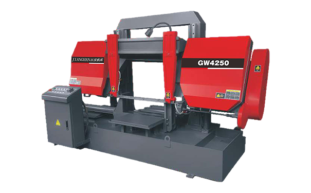 湘阴GW4250双柱龙门卧式带锯床
