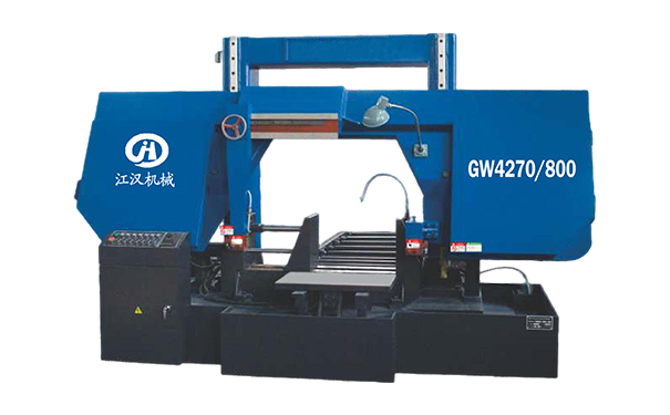 湘阴GW4270/800双柱龙门卧式带锯床